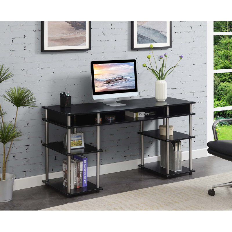 Bureau d'écriture Edwin, Noir, noir, noir, noir