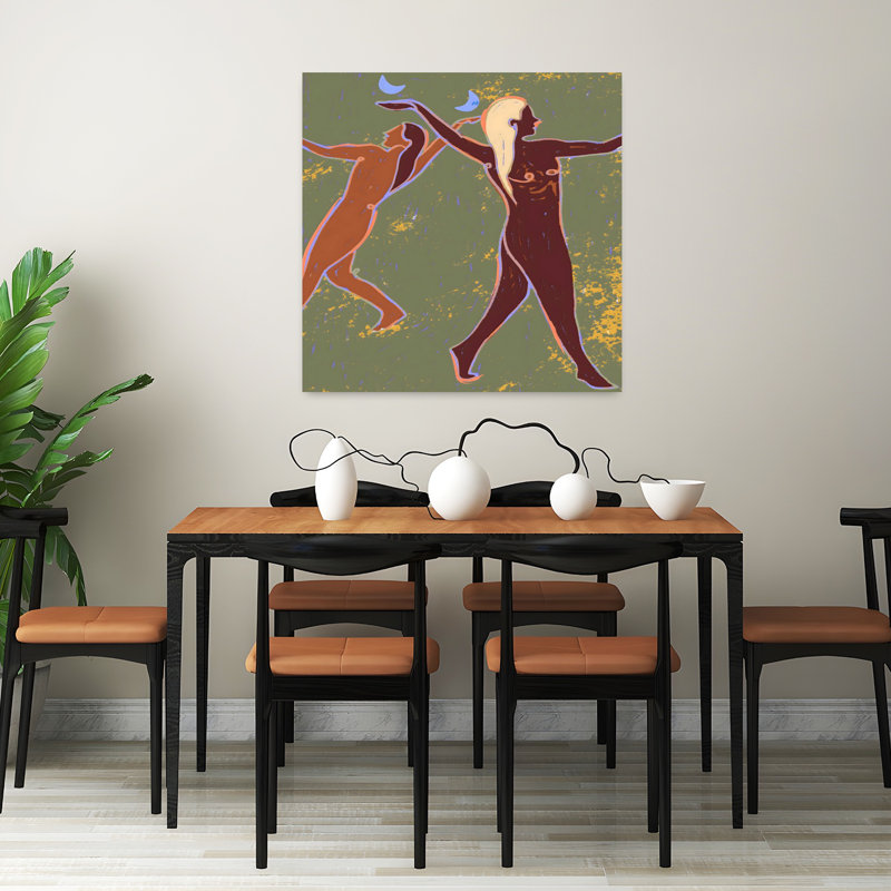 Art contemporain, paysage contemporain, art abstrait, H 32 po x l 32 po