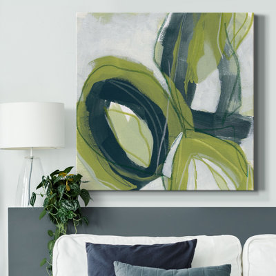 Verdigris Motion I-Premium Framed Canvas - Ready To Hang