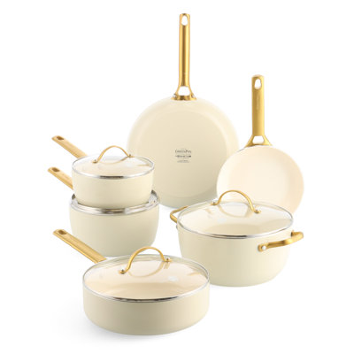 Greenpan Padova Reserve 6 Piece Set - Blush Pink