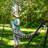 2-Person Jacquard Double Hammock - Geometric Jumble