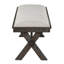 Banc rembourré 100% polyester Surbit