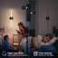 Applique murale, luminaire de salle de bain 2 lumières avec fixation réglable, applique murale verticale ou horizontale moderne pour le couloir de la salle de bain-2819770-2819766