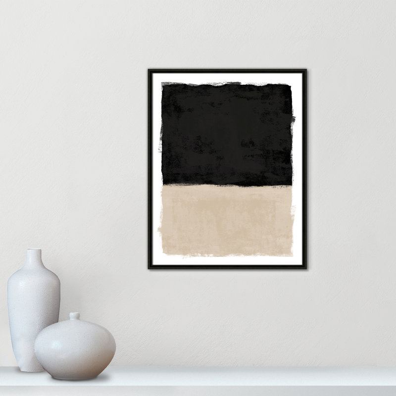 Moonlight I Print by Natalie Carpentieri, 23.5'' W x 29.5'' H, Espresso Floater
