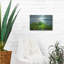Lark Manor ™ «Vineyard In The Mist» par Don Schwartz, art mural en métal-147592299