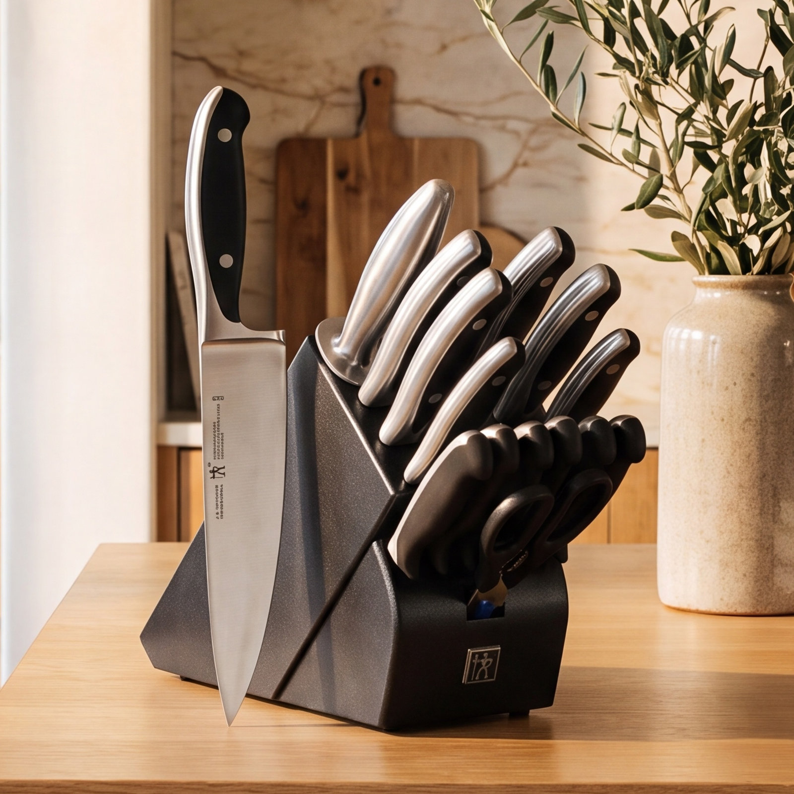 HENCKELS Forged Synergy 16-Piece Block Set