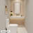FRALIMK 18.9'' Matte White Solid Surface Rectangular Wall Mount Bathroom Sink for Hotel,  Restaurants-99277049