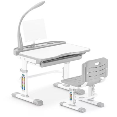 Multifonctionnel, bureau et chaise pour enfant - grand format 