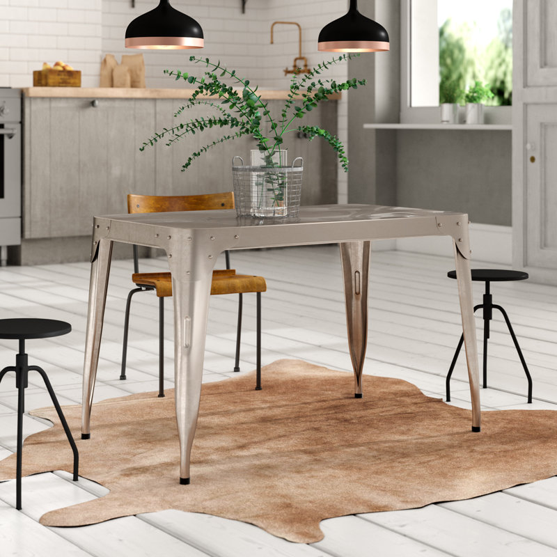 Cralcum Metal Base Dining Table