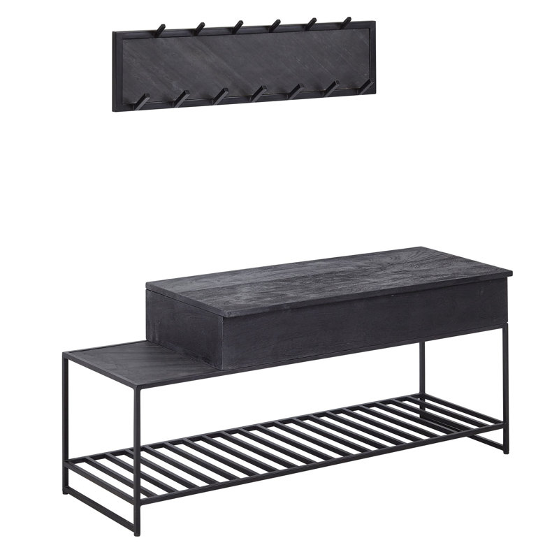Aadrian Hall Tree 110cm Wide with Bench