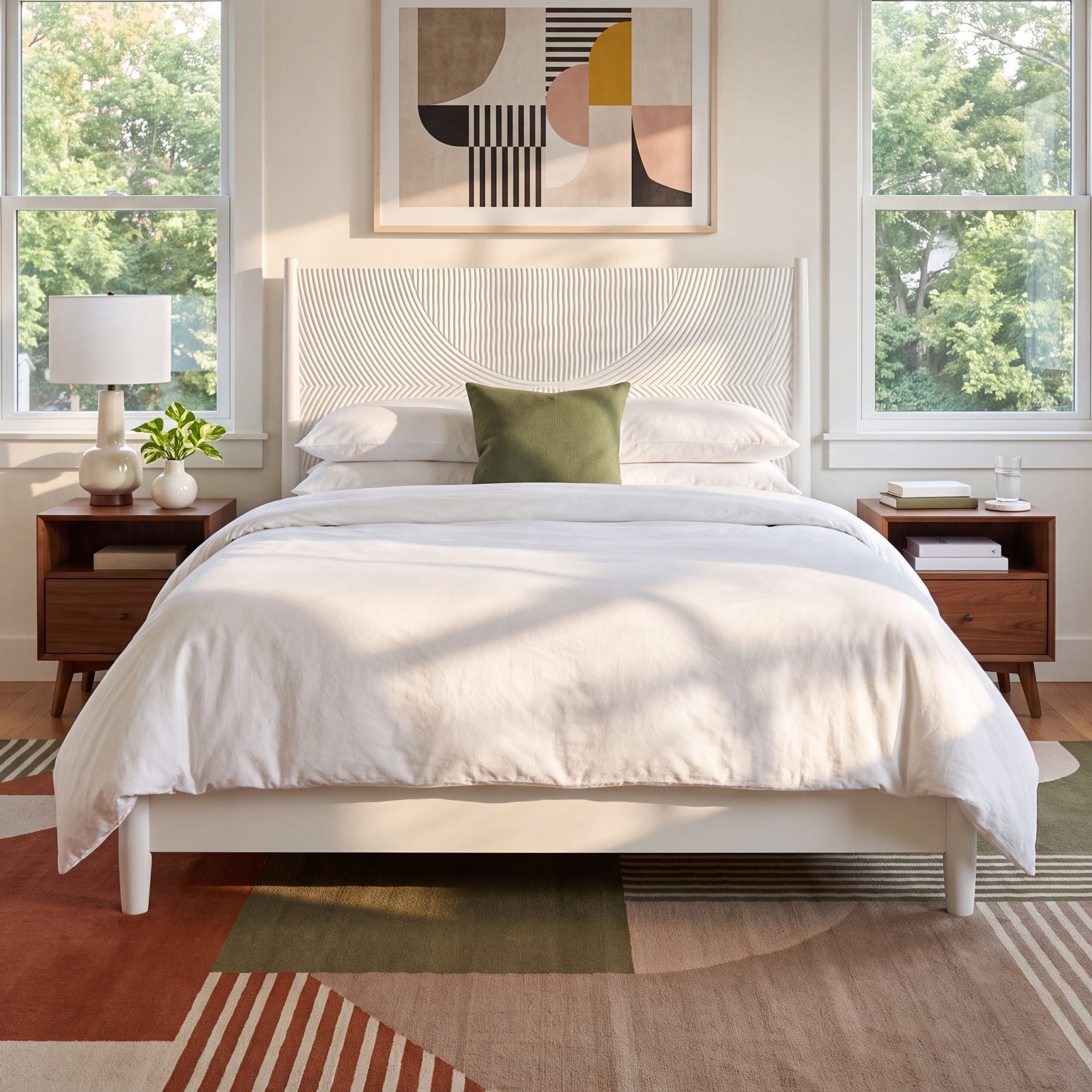 Daria Panel Bed, King