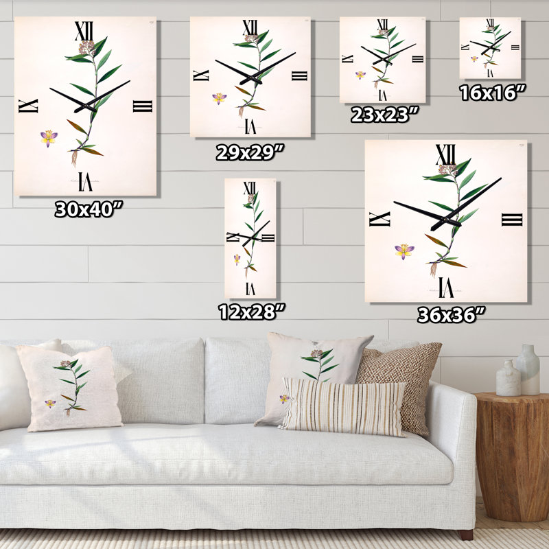 Horloge murale, Petit