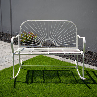 Banc berçant en fer XBrand