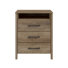Ensemble de table de chevet 3 tiroirs H 26,1 po Chabot