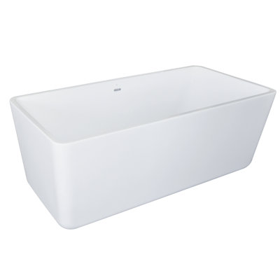 Gem 63'' x 30'' Soaking Acrylic Bathtub