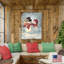 Ensemble de neige en bois love Muhan-1178250023
