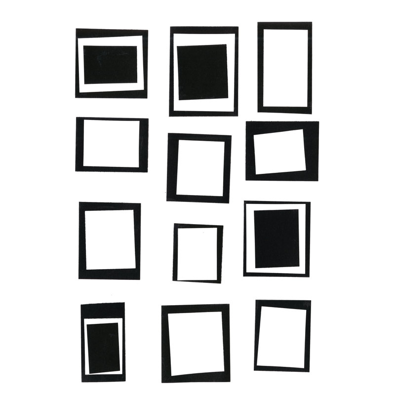 Prestige VII by Regina Moore - Graphic Art Print, 122cm H x 81cm W, Black Floater Framed