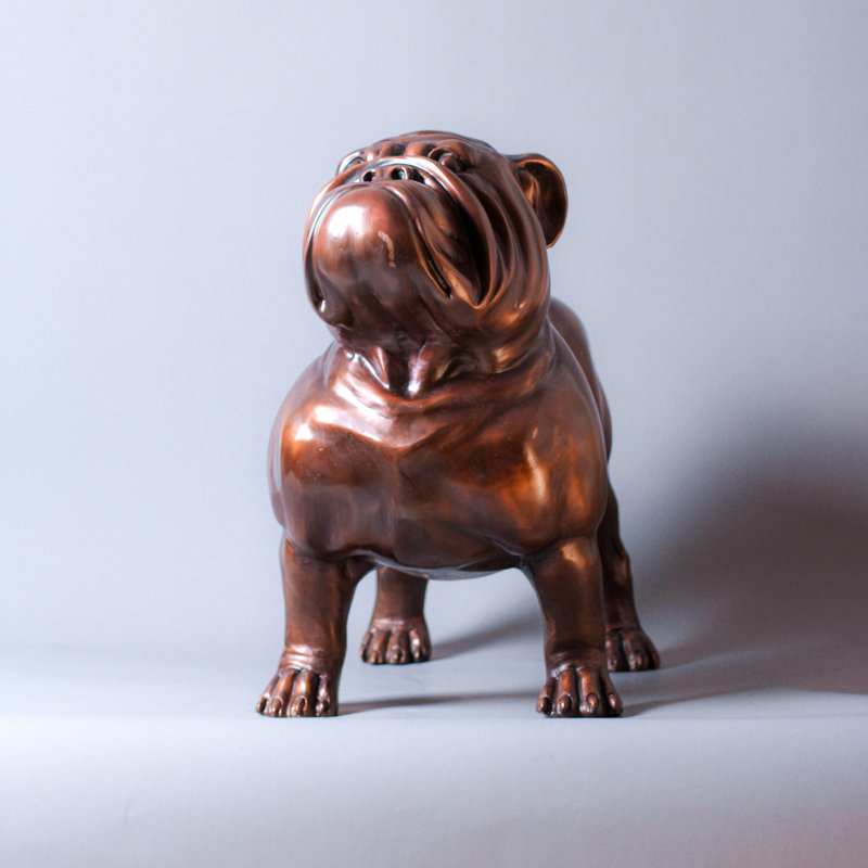 Statue bouledogue Kirksville