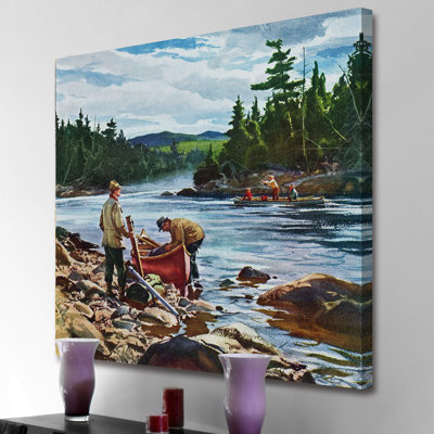 " Fishing Hole " by Curtis Publishing