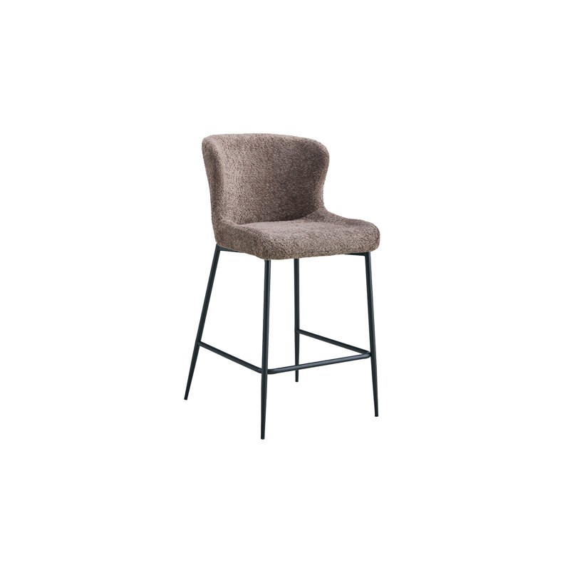 Brownsburg Upholstered Counter Stool, Sand