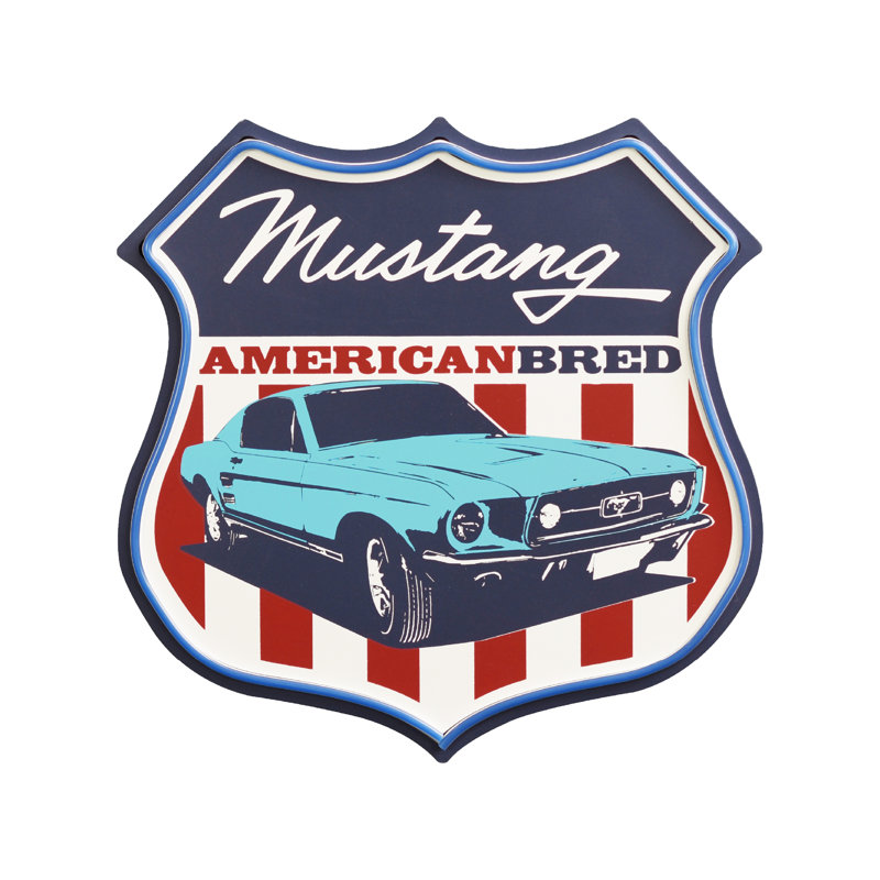 Enseigne Mustang American Breed - Breed