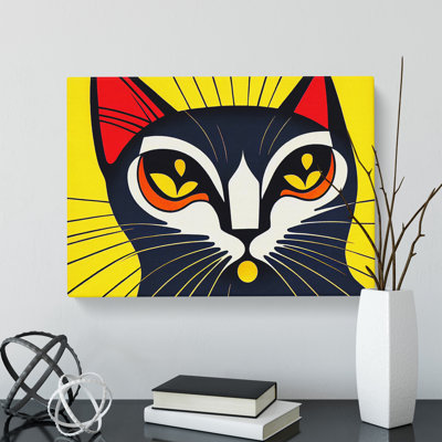 Cat Vol.1 Abstract - Wrapped Canvas