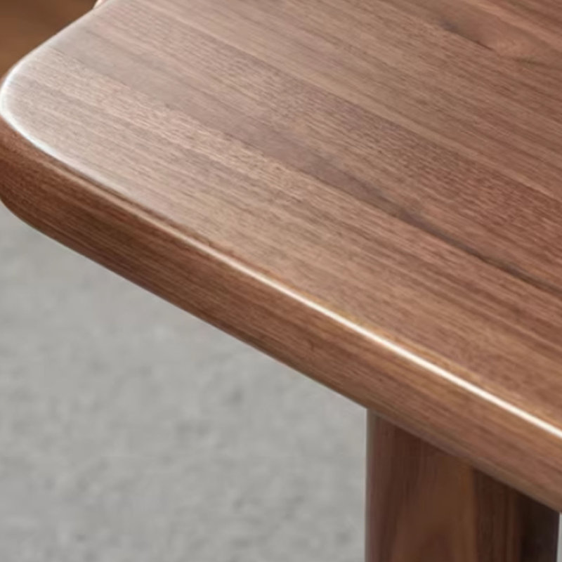 Solid walnut dining table, 29.92”H x 70.86”L x 35.43”W
