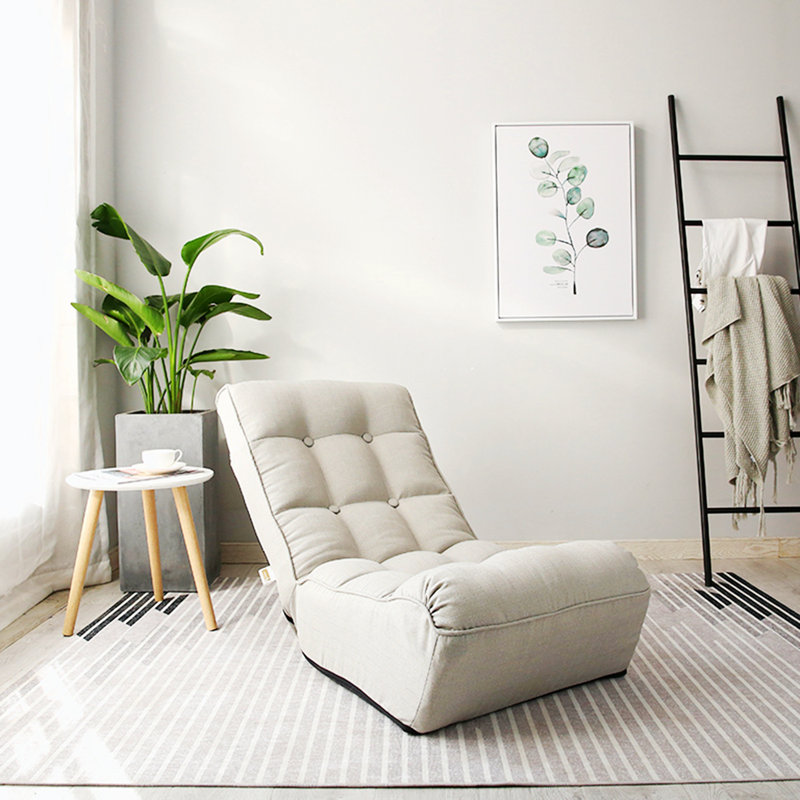 Fauteuil inclinable Ahjanay, Tissu gris