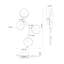Rotaire 4 - Light LED Wallchiere