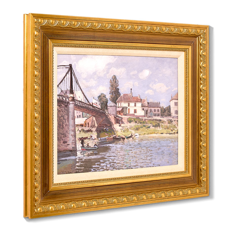 Reproduction encadrée sur bois