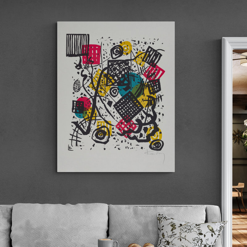 Small Worlds by Wassily Kandinsky - Wrapped Canvas Print, 31" H x 21" W