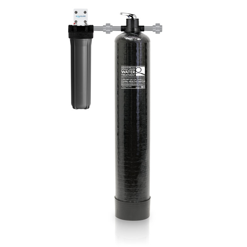 Aquasure Fortitude Pro Black Whole House Water Treatment System