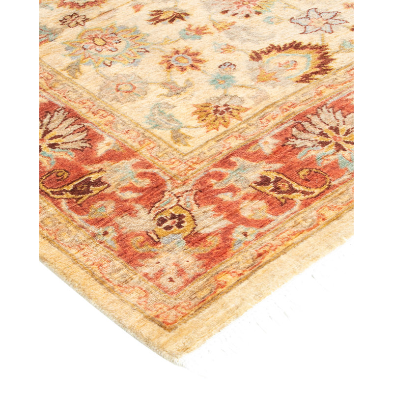 Classic One-of-a-Kind 4' 1" X 6' 3" Hand Knotted Area Rug