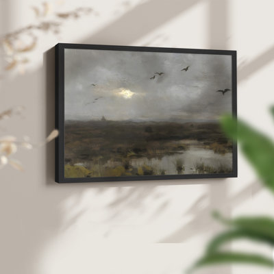 Paysages rétro-Dxli - reproduction encadrée