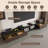 Mid-century Modern 71''-110'' Extendable TV Stand for TVs with Storage Drawers and Open Shelf