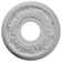 Helene 11.875" H x 11.875" W x 0.875" D Ceiling Medallion