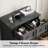 Valera  5-Drawer Dresser With Elegant Arched Base And Round Metal Knobs-464588342
