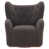 Dark Brown Faux Shearling selected