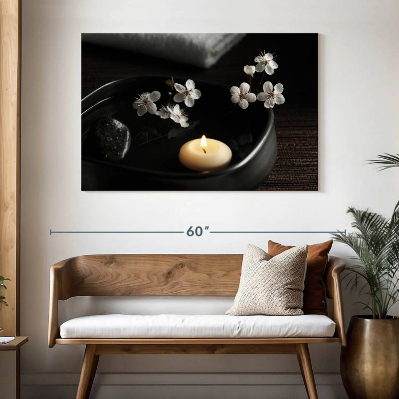 Spa floral délicat Kerrick, H 32 po x l 48 po