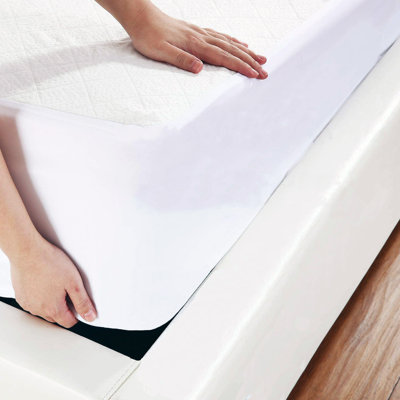 Shantaja Waterproof Fitted Bamboo Mattress Protector Diamond Design Case Pack