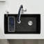 Diamond SILGRANIT 33.5" L x 18.5" W Super Single Undermount Kitchen Sink-83415681
