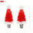 Lighted  Santa Hat Style Christmas Tree Set Of 2, 4Ft Artificial Tree With Warm White Lights, Christmas Tree For Decoration Inside And Outside