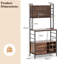 80cm Metal Standard Baker's Rack with Microwave Compatibility