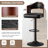 Modern Heavy Duty Swivel Bar Stools with Backrest – Adjustable Height Counter PU Leather Chairs with Footrest, 550lbs Capacity, Non-Slip Base, 360° Rotation for Kitchen Island, Home Bar, Coffee Shop-1817406482-1821654874-1852179912