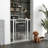 Pet Gate,Extra Wide Walk Through Dog Gate w/ Cat Door