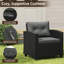 Patio Bistro Set with Cushions and Pillows-913455406