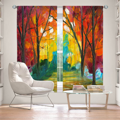 Jenavieve Room Darkening Curtain Pair