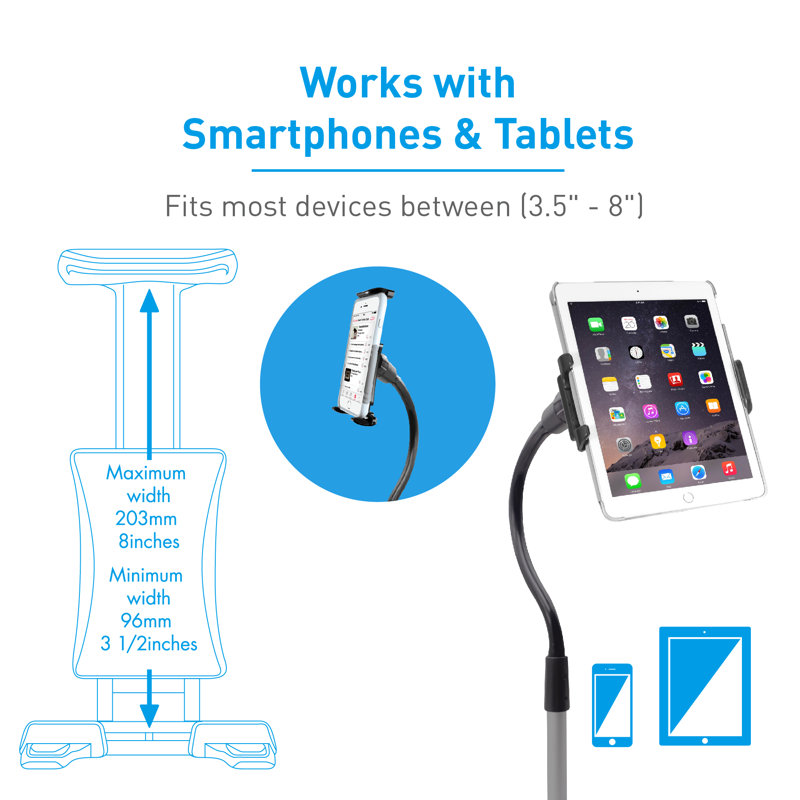 Support de siège de qualité commerciale et système de fixation pour ipad/tablette