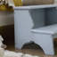 Tabouret 2 marches en bois massif-1003336814