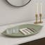 Zelen Green Polyresin Novelty Vanity Decorative Tray
